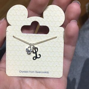 Disney Initial necklace